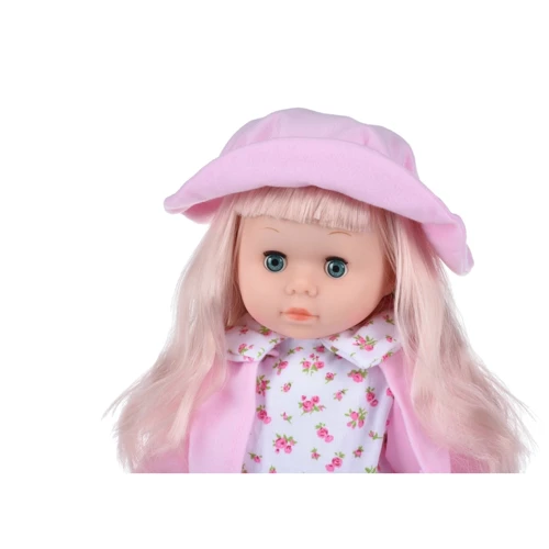 Кукла Same Toy в шляпке (розовый) 45 см (8010CUt-1): Высота, см 45