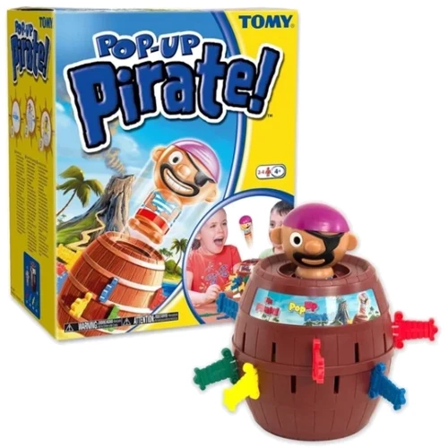 Настільна гра Tomy Games Пірат у бочці (T7028): Виробник Tomy Games