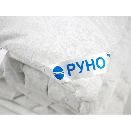 Ковдра Руно 200х220 см (322.02ГШУ_Білий вензель): Прошивка стеганая