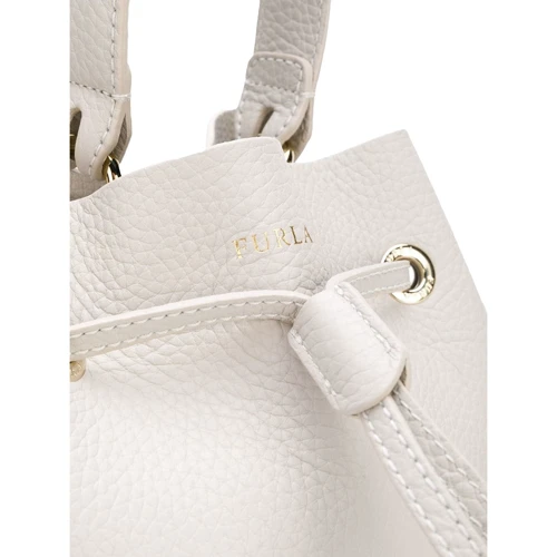 Женская сумка бакет-бэг Furla Stay S Drastring белая (977677): Страна производитель Италия
