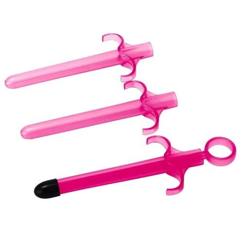 Набір із 3 шприців для лубрикантів Trinity Vibes Lube Launcher (Set Of 3) (рожевий): undefined undefined