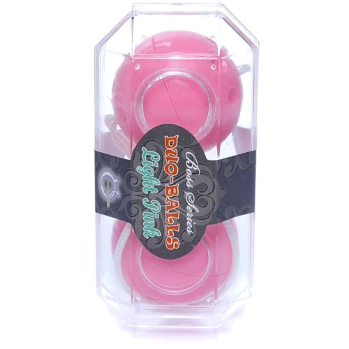 Вагинальные шарики Duo balls Light Pink, BS6700032