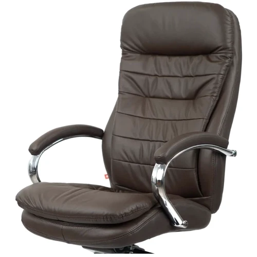 Офісне крісло Аклас Валенсія MB XY-7340 Коричневий (Шкіра) LC-K dark brown) (00161484)