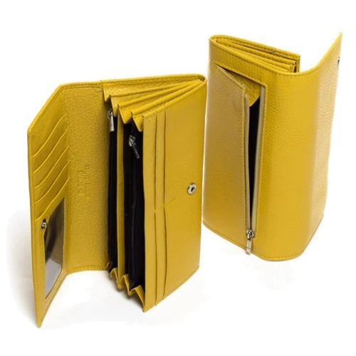 Жіночий гаманець Dr. Bond жовтий (W501 yellow): Країна виробник Турция
