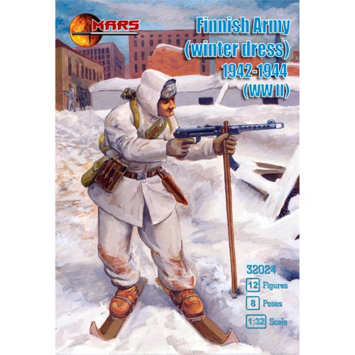 Финская армия Mars Figures (зимняя униформа) 1942-1944 год.