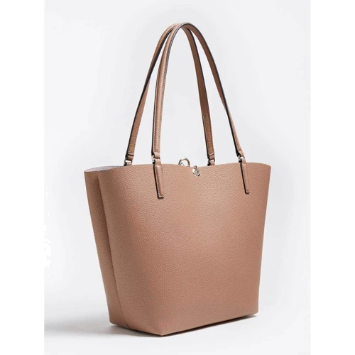 Женская сумка тоут Guess Alby Toggle Tote светло-коричневая (HWVG7455230-MCR): Пол Женский