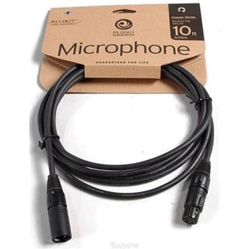 Мікрофонний кабель PLANET WAVES PW-CMIC-10 Classic Series Microphone Cable 10ft: Довжина, м 3