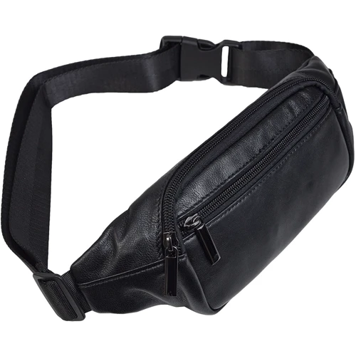 Мужская поясная сумка Buffalo Bags черная (SHIM7310A-black): Тип Сумки