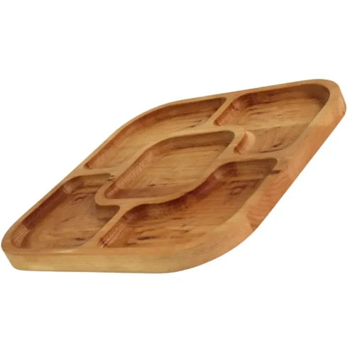 Мінажниця Brizoll Snack Quadro 28 см 5 секцій (MEN2-2828)