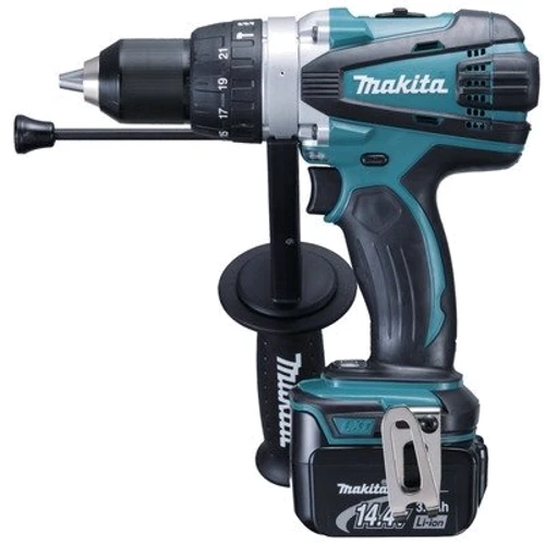 Шуруповерт аккумуляторный Makita BDF448RFE: Тип инструмента безударный