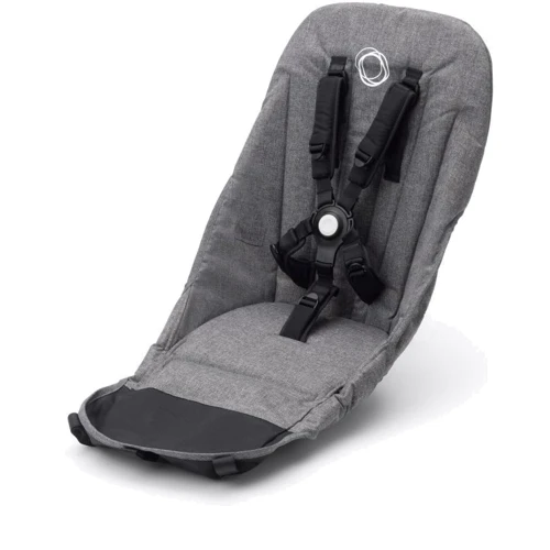 Текстиль на люльку і прогулянку Style Set для коляски Bugaboo Donkey 3 Grey Melange, сірий фото 3