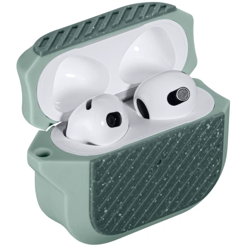 Чохол для навушників LAUT Capsule IMPKT with Belt Sage Green (L_AP4_CA_SG) для Apple AirPods 3 фото 3