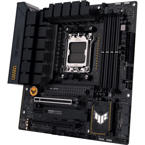 ASUS TUF GAMING B650M-PLUS WIFI: Оперативная память 4xDDR5 6400+ МГц, до 128 ГБ