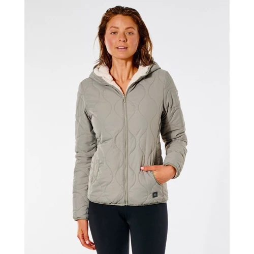 Куртка Rip Curl Anti Series Anoeta Jacket GJKBI9-830 42 серая демисезон с капюшоном