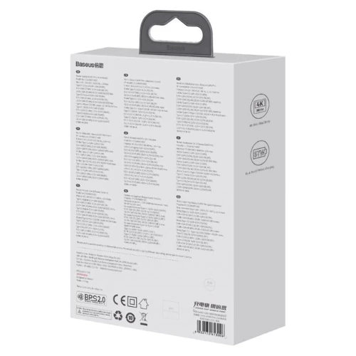Зарядний пристрій Baseus Wall Charger GaN5 Pro HDMI+USB-C+2хUSB 67W Black with USB-C Cable (CCGP110201) фото 6