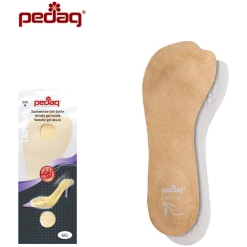 Стельки гелевые Pedag Lady Gel женские для модельной обуви размер L: Тип Стельки для обуви с каблуком