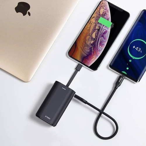 Внешний аккумулятор iWALK Power Bank Link Me 9000mAh Lightning Black (DBL10000L): Емкость батареи, мАч 9000