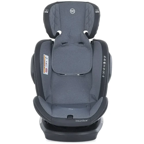 Автокресло El Camino Evolution 2 360 Isofix 0-36 кг royal dark gray (ME 1045 Royal Dark Gray) фото 8