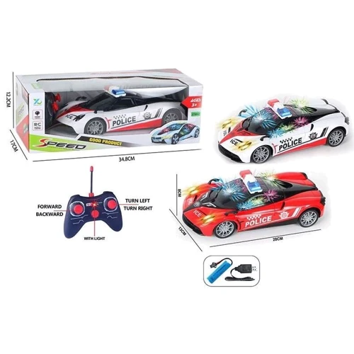 Полицейская машина на радиоуправлении (DYQ 030-5): Форма Автомобиль