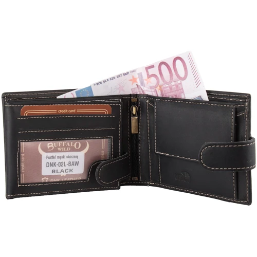 Мужское портмоне Buffalo Wild черное (DNK-02L-BAW-black): Страна производитель Польша