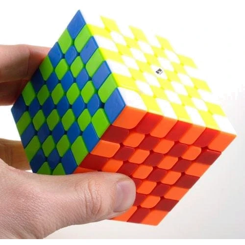 QiYi WuJi 7x7 stickerless кубик 7х7 без наклеек