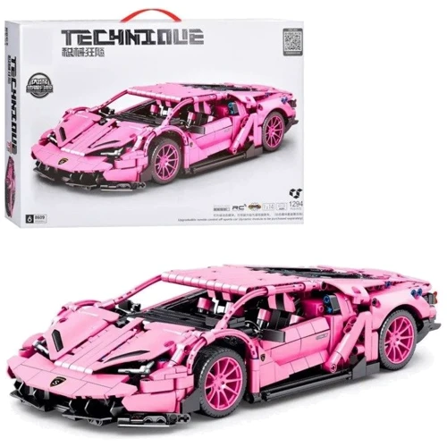 Детский конструктор Bambi Гоночная машина 1294 деталей (8609)