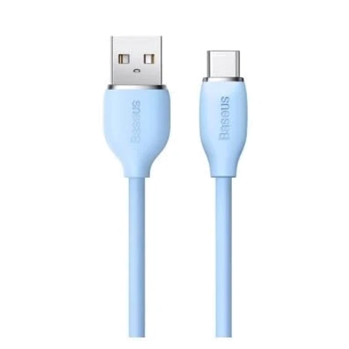 Кабель Baseus USB Cable to USB-C Jelly Liquid Silica Gel 100W 2m Blue (CAGD010103): Тип USB Cable - USB-C