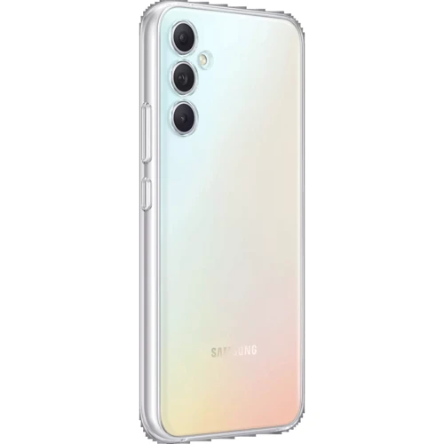 Аксессуар для смартфона Samsung Clear Case Transparent (EF-QA346CTEGRU) for Samsung A346 Galaxy A34 5G: Тип накладка на заднюю часть