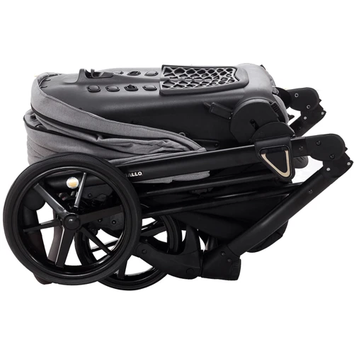 Коляска 2 в 1 Adamex Gallo Thermo GA-1 diamont grey: Можливість встановлення люльки есть