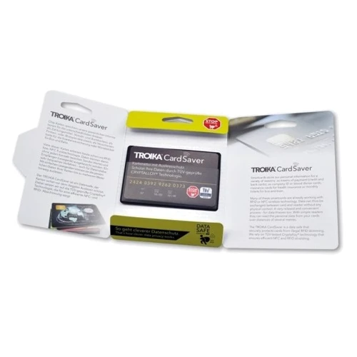 Обложка для карт Troika CardSaver (CAS01/BK): Цвет черный
