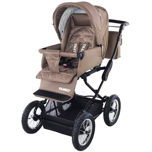 Універсальна коляска Tilly Family (T-181 Beige): Можливість встановлення люльки є