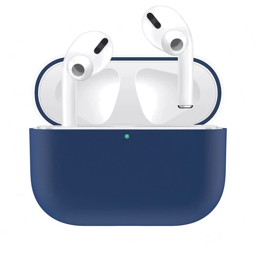 Чехол для наушников TPU Case Dark Blue for Apple AirPods Pro