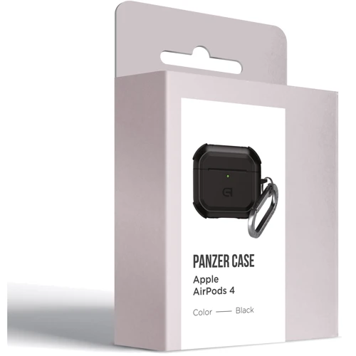 Чехол ArmorStandart Panzer Case Black (ARM82552) for Apple Airpods 4