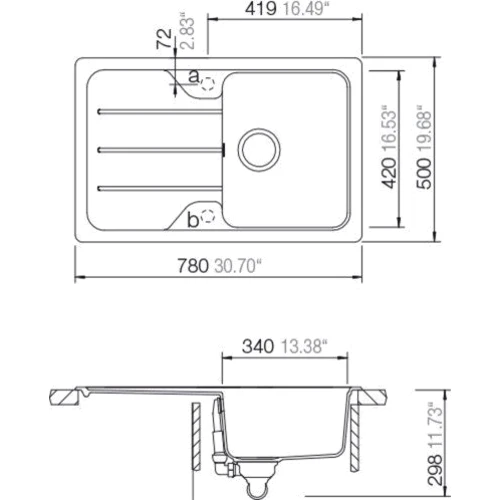 Schock Formhaus D100 S Alpina - 07 17034507 фото 1