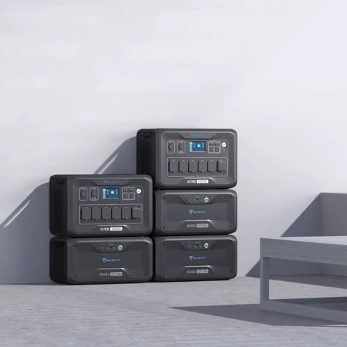 Зарядная станция Bluetti AC500 5000W + 4 Home Battery Backup B300K 11059.2Wh UA: Особенности модели Функция ИБП, Управление со смартфона, Чистая синусоида, Wi-Fi, Bluetooth, Дисплей