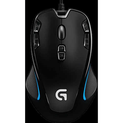 Мишка Logitech Optical Gaming Mouse G300s (910-004345): Вага 109 г