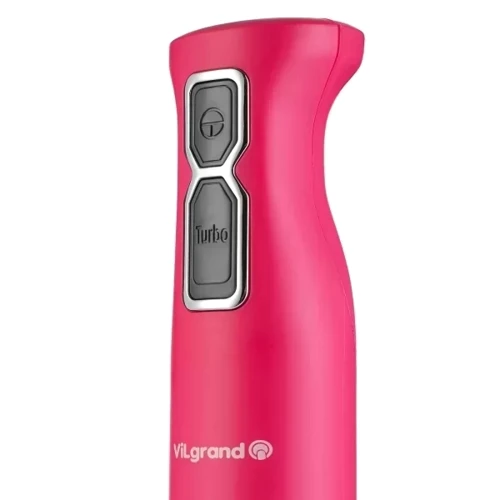 Блендер ViLgrand VBH 4207 pink: Матеріал насадок нержавіюча сталь