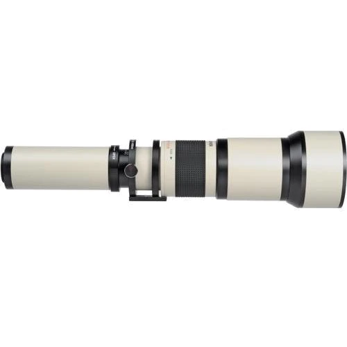 Об'єктив для фотоапарата Bower 650-1300mm f/8-16 Manual Focus T-Mount Lens SLY650T: Тип об'єктива Телеобъектив