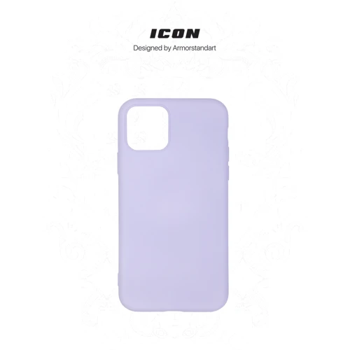 Чехол для iPhone ArmorStandart ICON Case Lavender (ARM56705) for iPhone 11 Pro: Материалы Силикон