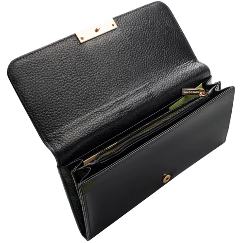 Женский кошелек Smith&Canova черный (FUL-28536-blkpatent): Тип Кошельки