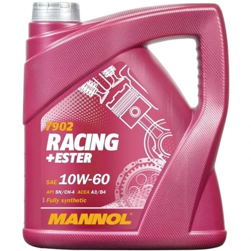 Моторна олія Mannol Racing+Ester 10W-60, 4л (MN7902-4)