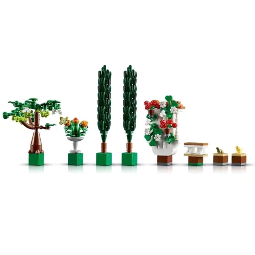 Конструктор LEGO Icons Сад с фонтаном 1302 детали (10359) фото 6
