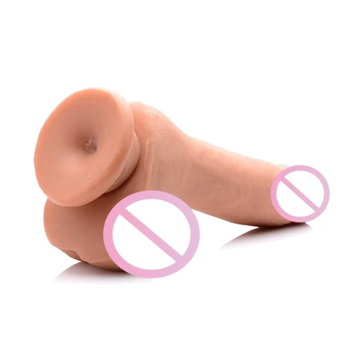 7 Inch Ultra Real Dual Layer Suction Cup Dildo - Medium Skin Tone фаллоимитатор 15x4.5 см, телесный