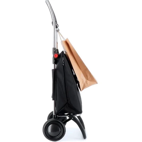 Хозяйственная сумка-тележка Rolser Mini Bag Plus MF 2L Negro черная (MNB042-1023) фото 12