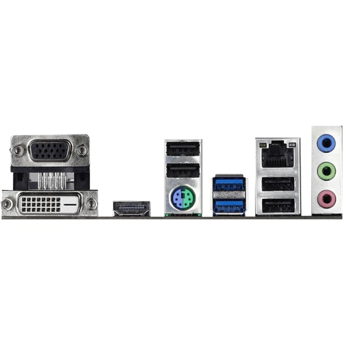 ASRock H410M-HDV Socket 1200: Роз'єми на задній панелі USB 3.0 (USB 3.1 Gen 1)