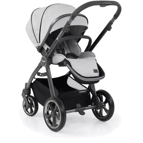 Прогулянкова коляска BabyStyle Oyster 3 Tonic/City Grey: Кількість блоків 1
