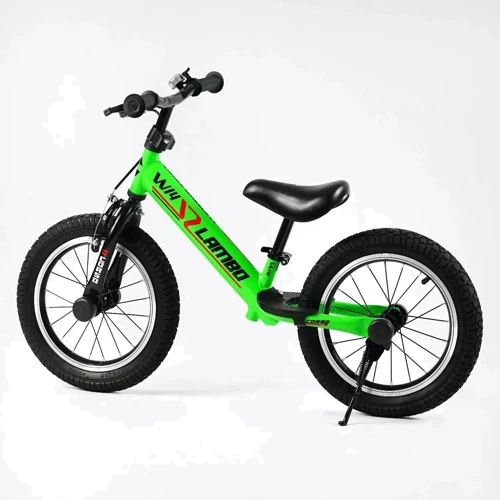 Беговел Corso Lambo 14’’ салатовый (LB-14700): Диаметр колес, дюймов 14