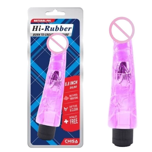 Вибромассажер CHISA 8.8 Inch Dildo Purple