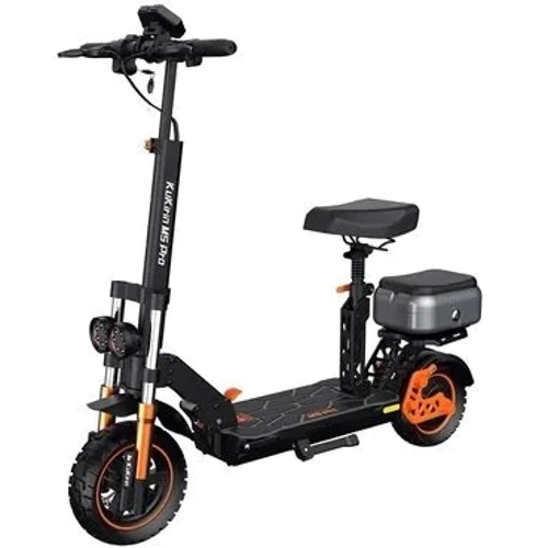 Електросамокат Kugoo Kirin M5 PRO (1200 Вт; 20 А/год; 48 В), чорний: Розмір 1300х640х1270 мм