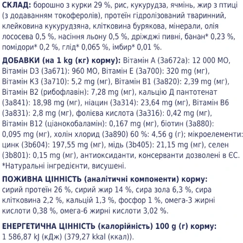 Сухой корм Club 4 Paws Premium с курицей для взрослых собак малых пород 0.9 кг (B4520601): Порода Малые
